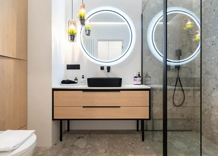 Lukier Muse- Centrum - Mikolowska - Free Garage - Self Check-in Apartmán Katovice